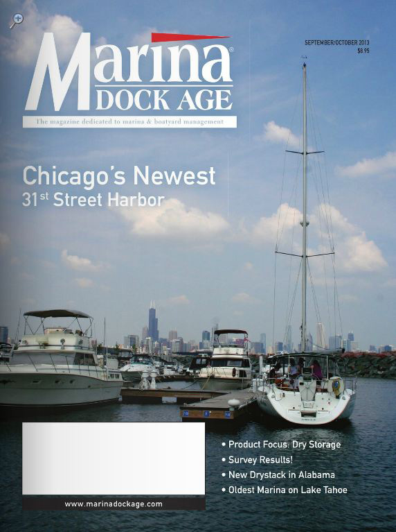 Marina Dock Age Article September/October 2013 Cover