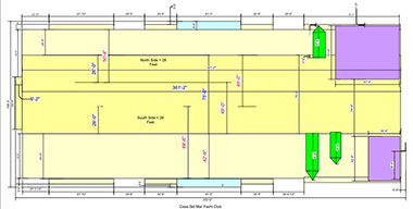 Casa Del Mar Aero-Docks layout