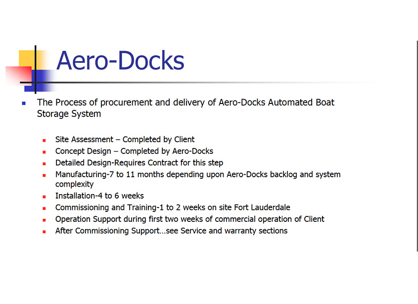 Aero-Docks System III Tutorial Pages