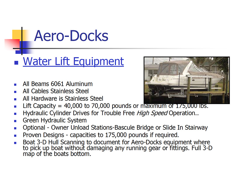 Aero-Docks System III Tutorial Pages