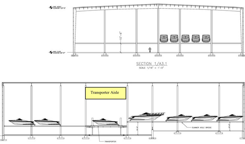 AERO-DOCKS SYSTEM II STRUCTURE LAYOUT
